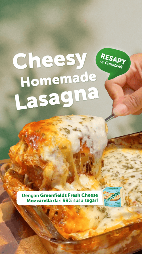 Cheesy Homemade Lasagna